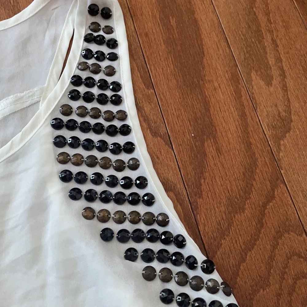 Sheer Studded Tank - Picture 4 of 5